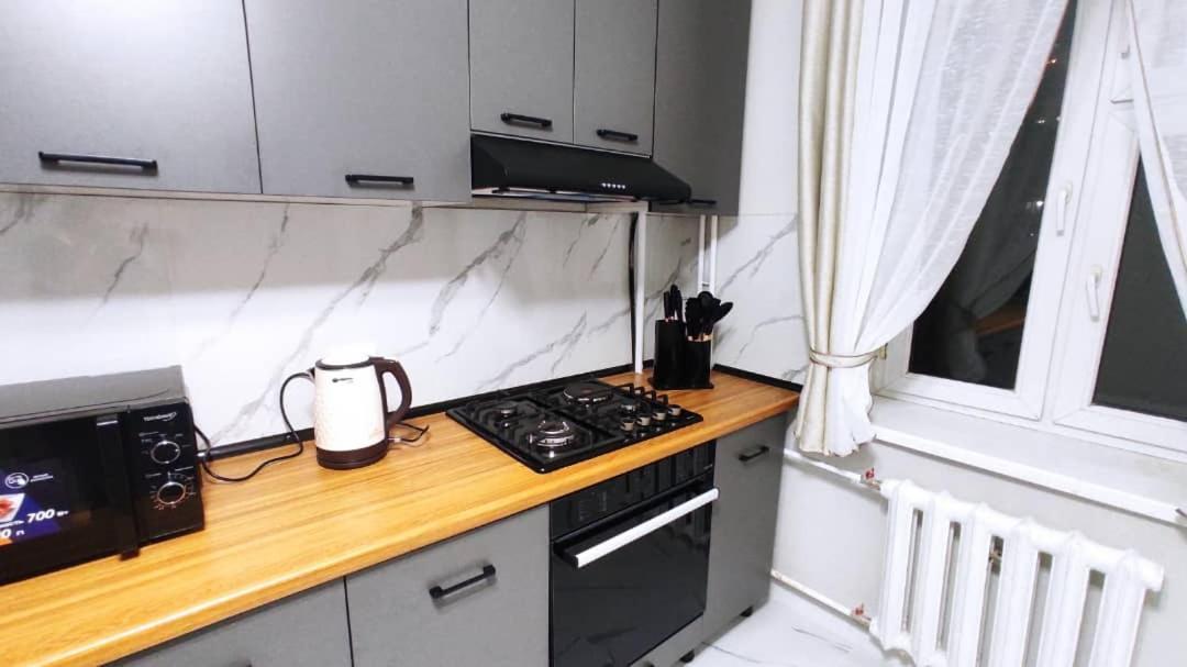 Apartment In Street Toktogula 77 บิชเคก ภายนอก รูปภาพ